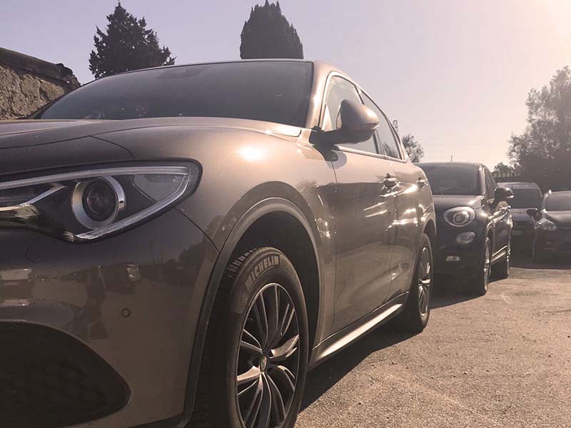 Garage Fioranello - Roma Ciampino Dettaglio avantreno auto Garage Fioranello - Roma Ciampino