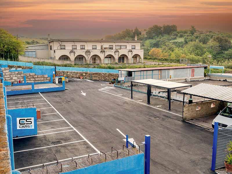 Parking Cs Cars 2 - Porto Civitavecchia Vista dall'alto Parking Cs Cars 2 - Porto Civitavecchia