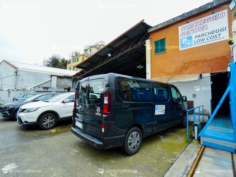 Parcheggio Genova Service - Stazione Principe Navetta gratuita Parcheggio Genova Service - Stazione Principe