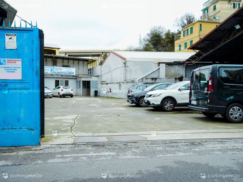 Parcheggio Genova Service - Stazione Principe Ingresso Parcheggio Genova Service - Stazione Principe