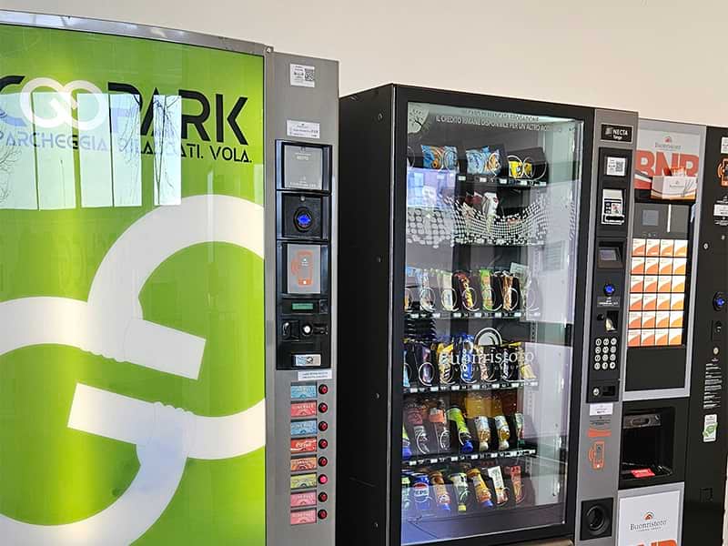 ParkingMyCar Aeroporto Bologna Distributori automatici ParkingMyCar Aeroporto Bologna