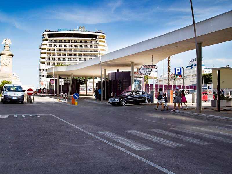 Parking Amari - Porto Palermo Ingresso Parking Amari - Porto Palermo