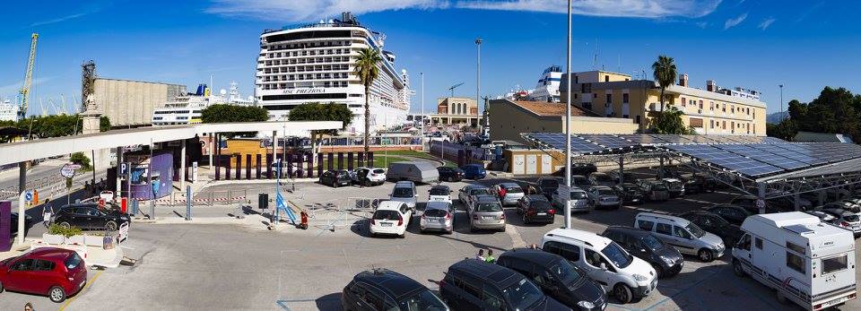 Parking Amari - Porto Palermo Vista di Parking Amari - Porto Palermo
