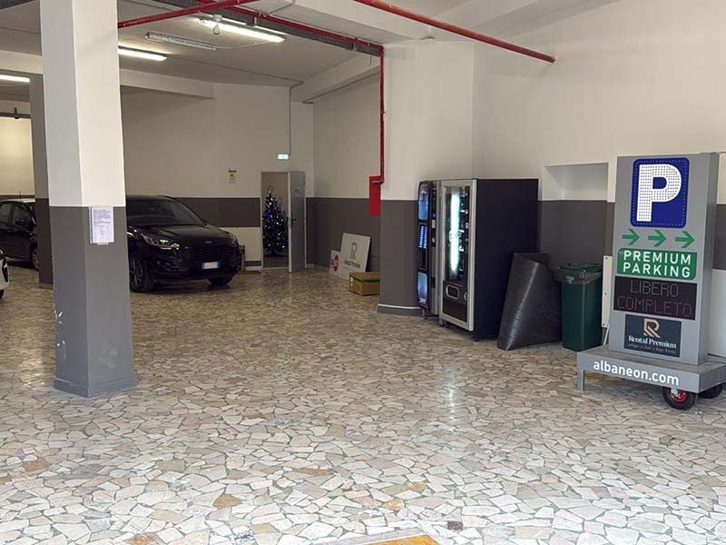 Premium Parking - Aeroporto Napoli distributori automatici Premium Parking - Aeroporto Napoli