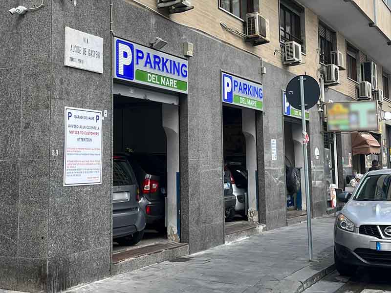 Parking Del Mare - Molo Beverello Napoli Accesso Parking Del Mare - Molo Beverello Napoli