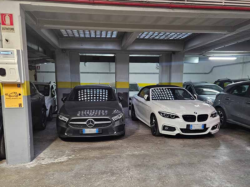 Garage Dacar - Roma Rione Prati Auto parcheggiate Garage Dacar - Roma Rione Prati