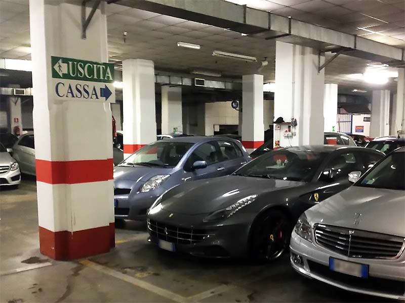 Parking Prati - Roma Città del Vaticano Posti auto coperti Parking Prati - Roma Città del Vaticano