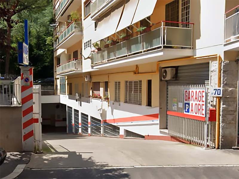 Parking degli Eroi Ingresso Parking degli Eroi