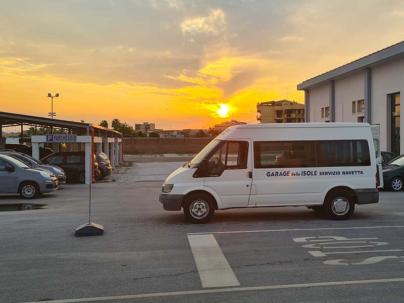 Garage delle Isole - Porto Milazzo navetta Garage delle Isole - Porto Milazzo