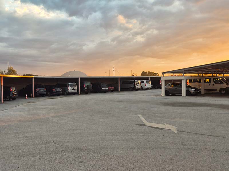 Garage delle Isole - Porto Milazzo posti auto scoperti Garage delle Isole - Porto Milazzo