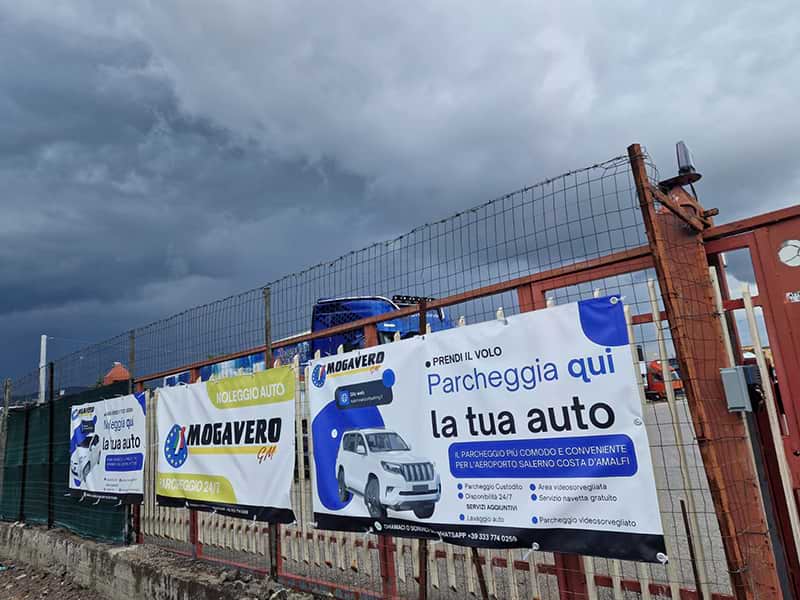 Parcheggio Mogavero GM Recinzione ingresso Parcheggio Mogavero GM