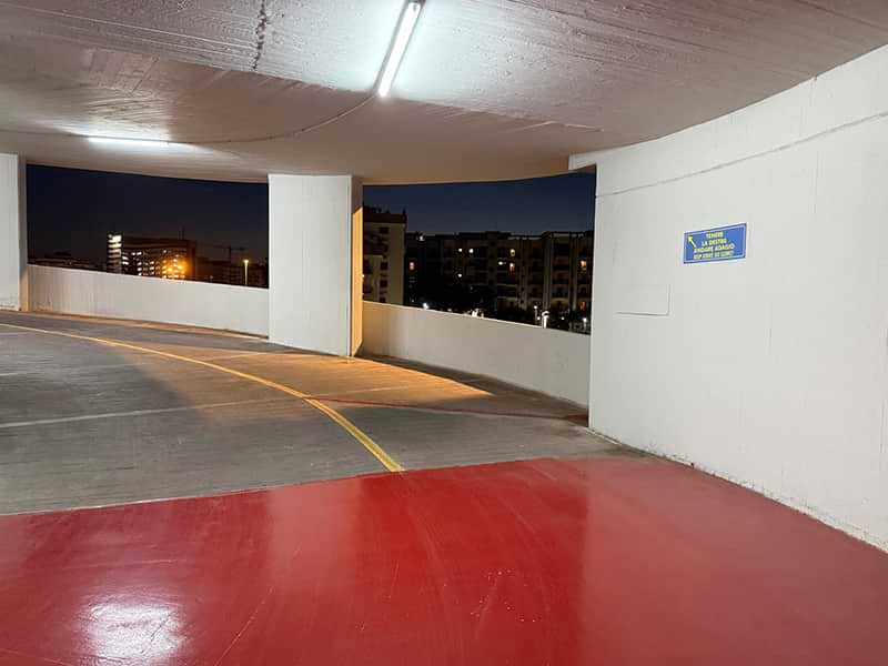 Autosilo Gold Parking - Porto Bari rampa Autosilo Gold Parking - Porto Bari