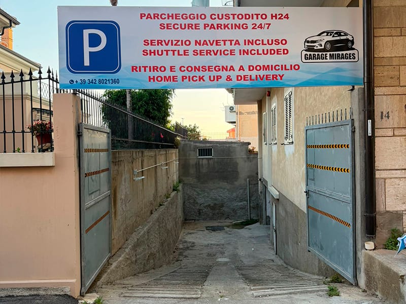 Garage Mirages - Tropea centro città Ingresso Garage Mirages - Tropea centro città
